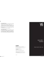 VS Sassoon VS3060A Instruction Booklet preview