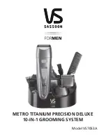 VS Sassoon VS7053A User Manual preview