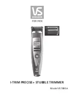 Preview for 1 page of VS Sassoon VS7895A Instructions For Use Manual