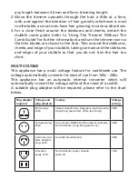 Preview for 14 page of VS Sassoon VS7895A Instructions For Use Manual