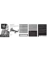 VS Sassoon VSLE11A Instruction Booklet preview