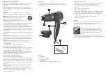 VS Sassoon VSLE821A Instruction Booklet preview