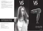 Preview for 2 page of VS Sassoon VSLE821A Instruction Booklet