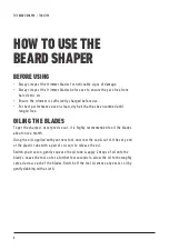 Preview for 8 page of VS Sassoon VSM189RA Tool Tips