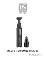 Preview for 17 page of VS Sassoon VSM2330A Manual