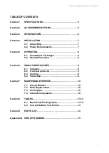 Preview for 4 page of VS Security Products SV91M Operating And Maintenance Manual