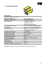 Предварительный просмотр 23 страницы VS 910 21853-024 Operating Instructions Manual