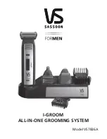 VS I-GROOM VS7836A Instruction Manual preview