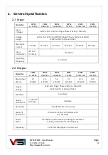 Предварительный просмотр 5 страницы VSI PWM 10.5H-S25 User Manual