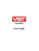 Предварительный просмотр 1 страницы VST easyDAB+5 User Manual