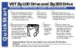 Preview for 2 page of VST Zip100 Drive Quick Start