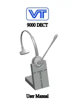 VT 9000 DECT User Manual предпросмотр