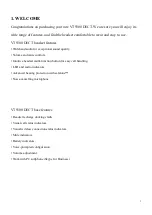 Preview for 3 page of VT VT9300 DECT User Manual