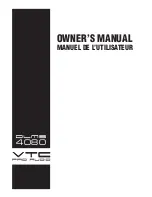 VTC Pro Audio DLMS4080 Owner'S Manual preview