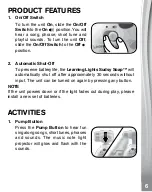 Предварительный просмотр 6 страницы VTEC Learning Lights Sudsy Soap Instruction Manual