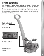 Preview for 2 page of VTech Baby 2-in-1 Push & Discover Turtle Parents' Manual