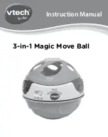 Предварительный просмотр 1 страницы VTech Baby 3-in-1 Magic Move Ball Instruction Manual