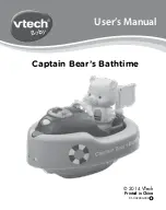 VTech Baby Captain Bear's Bathtime User Manual предпросмотр