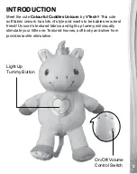 Preview for 3 page of VTech Baby Colourful Cuddles Unicorn Parents' Manual