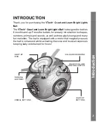 Preview for 3 page of VTech Baby Crawl and Learn Bright Lights Ball User Manual