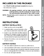 Preview for 4 page of VTech Baby Cuddle and Learn Ladybird User Manual