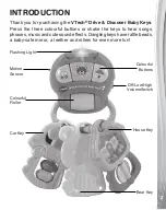 Preview for 3 page of VTech Baby Drive & Discover Baby Keys Parents' Manual