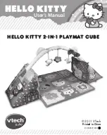 VTech Baby HELLO KITTY 2-in-1 Playmat cube User Manual preview