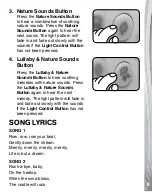 Preview for 8 page of VTech Baby Lil' Critters Soothing Starlight Polar Bear Parents' Manual