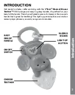 Preview for 3 page of VTech Baby Musical Mouse Teether User Manual