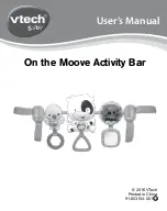 VTech Baby On the Moove Activity Bar User Manual preview