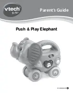 VTech Baby Push & Play Elephant Parents' Manual preview