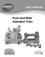 Preview for 1 page of VTech Baby Push and Ride Alphabet Train User Manual