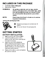 Preview for 4 page of VTech Baby Push & Spin Helicopter Parents' Manual