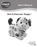 VTech Baby Roll & Discover Puppy User Manual preview