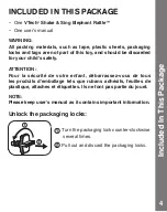 Preview for 4 page of VTech Baby Shake & Sing Elephant Rattle User Manual