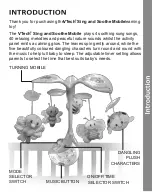 Preview for 4 page of VTech Baby Sing and Soothe Mobile User Manual