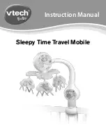 Preview for 1 page of VTech Baby Sleepy Time Travel Mobile Instruction Manual