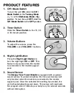 Preview for 9 page of VTech Baby Sleepy Time Travel Mobile Instruction Manual