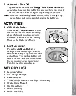 Preview for 10 page of VTech Baby Sleepy Time Travel Mobile Instruction Manual