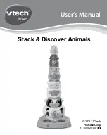 VTech Baby Stack & Discover Animals User Manual preview