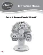 Preview for 1 page of VTech Baby Turn & Learn Ferris Wheel Instruction Manual