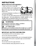 Предварительный просмотр 4 страницы VTech 139060 Instruction Manual