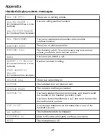 Preview for 51 page of VTech 2 Handset DECT 6.0 Expandable Cordless Telephone with Answering System & Handset Speakerphone User Manual