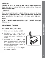 Предварительный просмотр 5 страницы VTech 2-in-1 Discovery Table User Manual