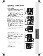 Preview for 11 page of VTech 2408 Operating Instructions Manual