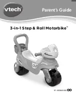 VTech 3-in-1 Step & Roll Motorbike Parents' Manual preview