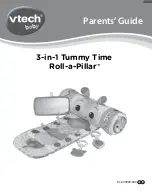 Preview for 1 page of VTech 3-in-1 Tummy Time Roll-a-Pillar Parents' Manual