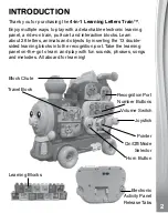 Preview for 2 page of VTech 4-in-1 Learning Letters Train Instruction Manual