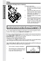 Preview for 8 page of VTech 5831 - VT Cordless Phone Manual