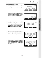 Preview for 27 page of VTech 5831 - VT Cordless Phone Manual